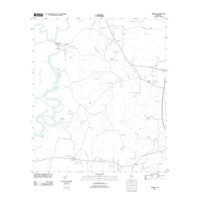 2012 Map of Merrill, 2012 Print
