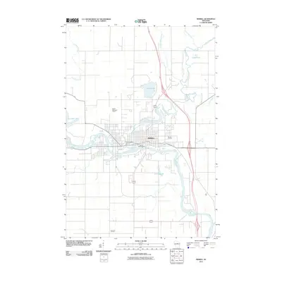 2010 Map of Merrill, 2010 Print