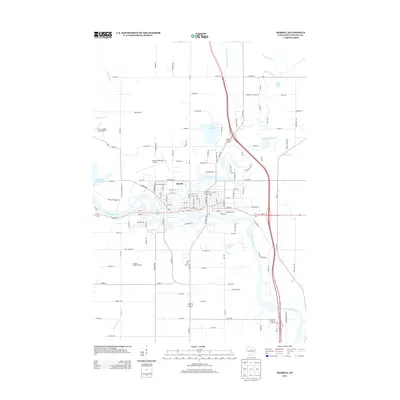2013 Map of Merrill, 2013 Print
