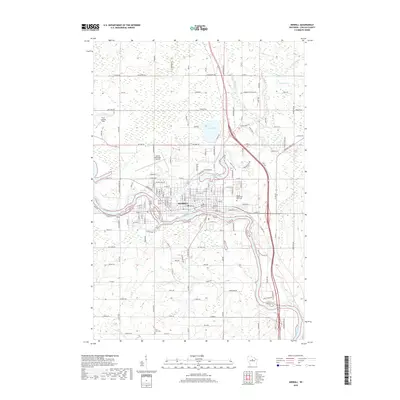 2018 Map of Merrill, 2018 Print