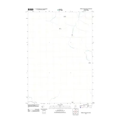 2011 Map of Merrill Mountain, 2011 Print