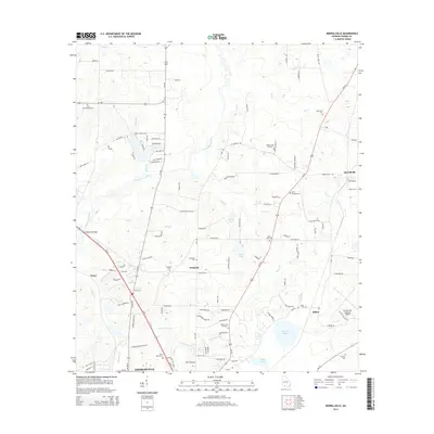 2014 Map of Merrillville, 2014 Print
