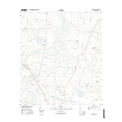 2017 Map of Merrillville, 2017 Print