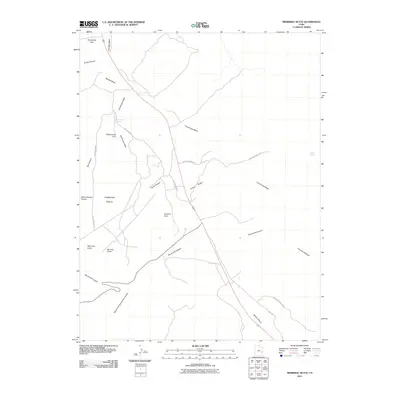 2011 Map of Merrimac Butte, 2011 Print