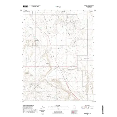 2020 Map of Merrimac Butte, 2020 Print