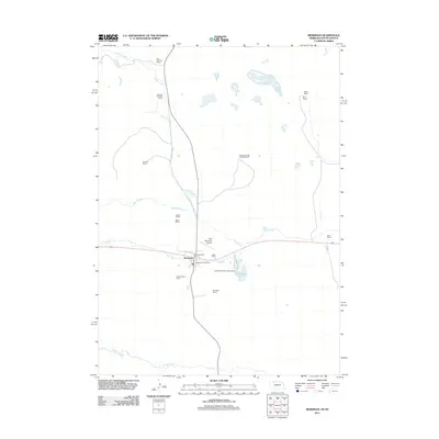 2011 Map of Merriman, 2011 Print