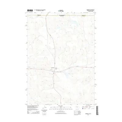 2014 Map of Merriman, 2014 Print