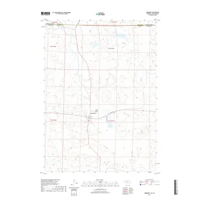 2017 Map of Merriman, 2017 Print