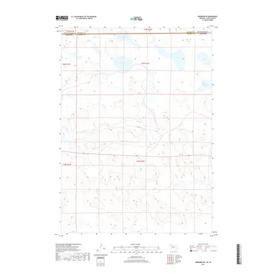 2017 Map of Merriman NE, 2017 Print