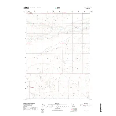 2017 Map of Merriman SE, 2017 Print