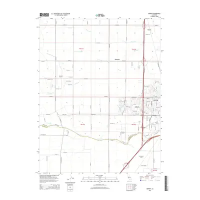 2015 Map of Merritt, 2015 Print