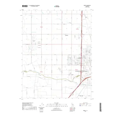 2018 Map of Merritt, 2018 Print