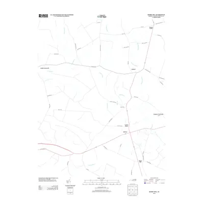 2013 Map of Merry Hill, 2013 Print