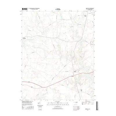 2016 Map of Merry Hill, 2016 Print