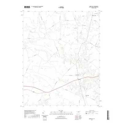 2019 Map of Merry Hill, 2019 Print