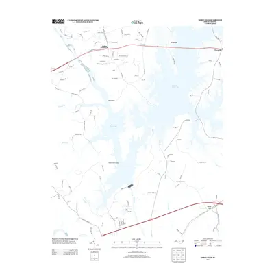 2013 Map of Merry Oaks, 2013 Print