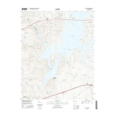 2016 Map of Merry Oaks, 2016 Print