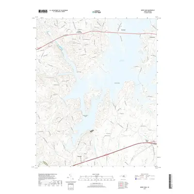 2019 Map of Merry Oaks, 2019 Print