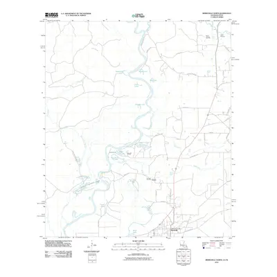 2010 Map of Merryville North, 2010 Print
