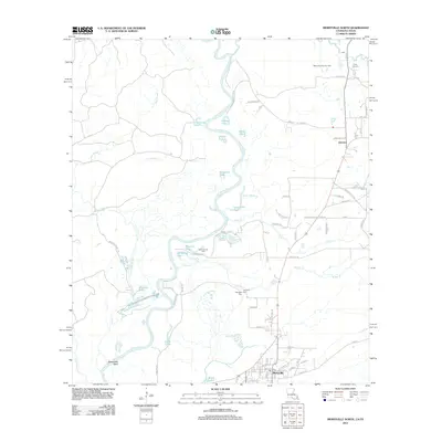 2012 Map of Merryville North, 2012 Print