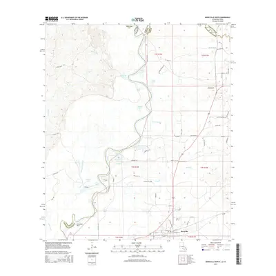 2015 Map of Merryville North, 2015 Print