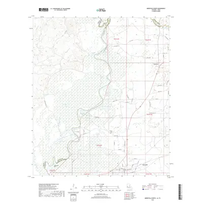 2018 Map of Merryville North, 2018 Print