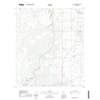 2020 Map of Merryville North, 2020 Print