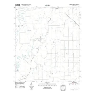 2010 Map of Merryville South, 2010 Print