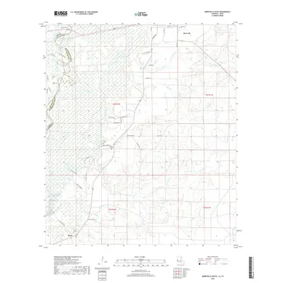 2018 Map of Merryville South, 2018 Print