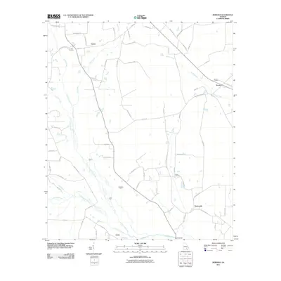 2011 Map of Mershon, 2011 Print