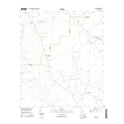 2014 Map of Mershon, 2014 Print