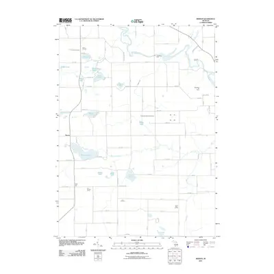 2011 Map of Merson, 2011 Print
