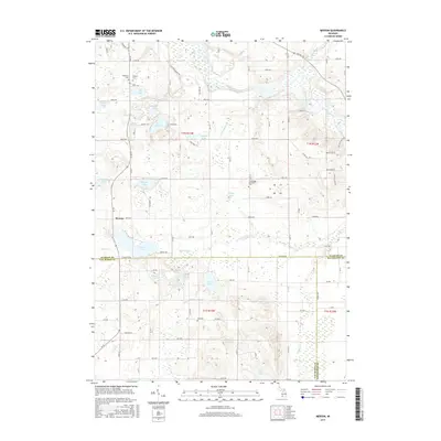 2017 Map of Merson, 2017 Print