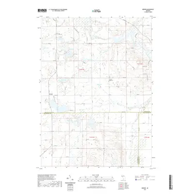 2019 Map of Merson, 2019 Print
