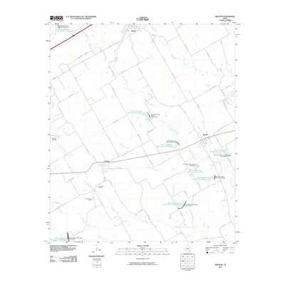 2010 Map of Mertens, 2010 Print