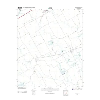 2012 Map of Mertens, 2012 Print