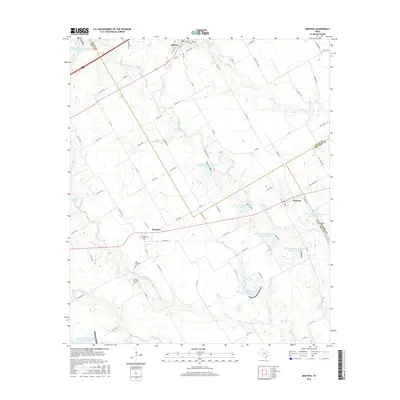 2016 Map of Mertens, 2016 Print