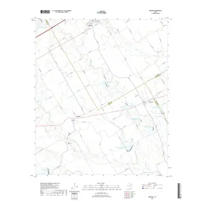 2019 Map of Mertens, 2019 Print