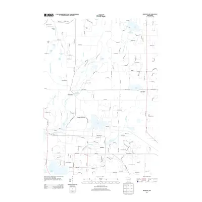 2013 Map of Merton, 2013 Print