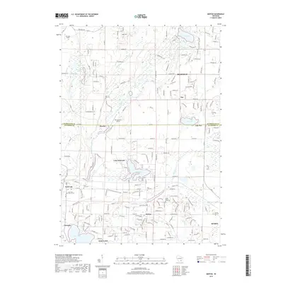 2018 Map of Merton, 2018 Print