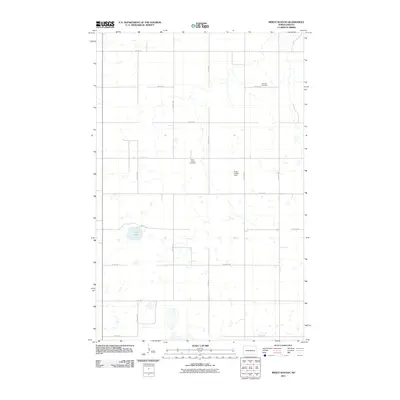 2011 Map of Mertz Slough, 2011 Print