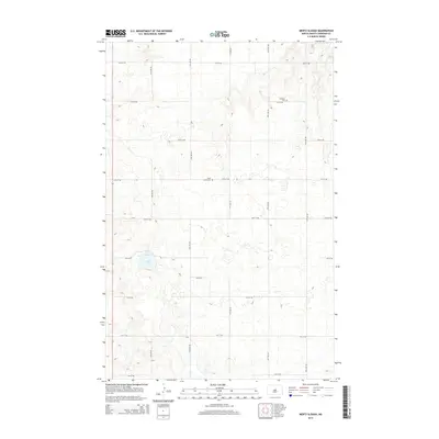 2014 Map of Mertz Slough, 2014 Print