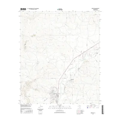 2016 Map of Mertzon, 2016 Print
