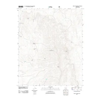 2011 Map of Mesa Cencerro, 2011 Print