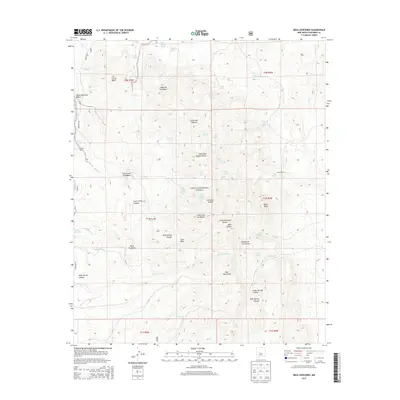 2013 Map of Mesa Cencerro, 2013 Print