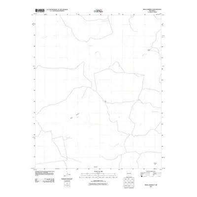 2010 Map of Mesa Cherisco, 2010 Print