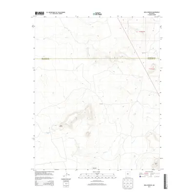 2013 Map of Mesa Cherisco, 2013 Print