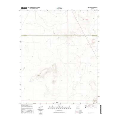 2017 Map of Mesa Cherisco, 2017 Print