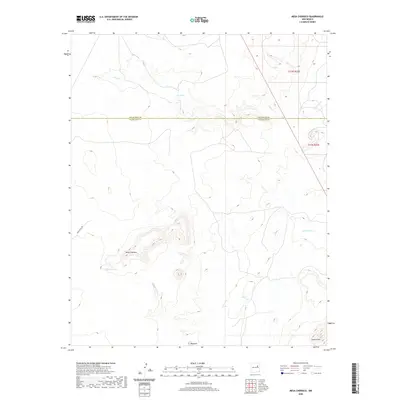 2020 Map of Mesa Cherisco, 2020 Print