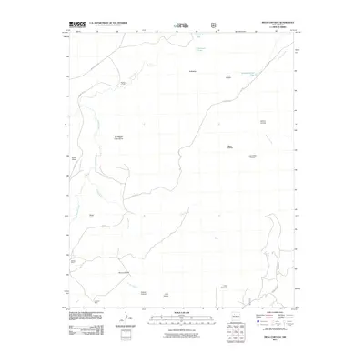 2011 Map of Mesa Cortada, 2011 Print